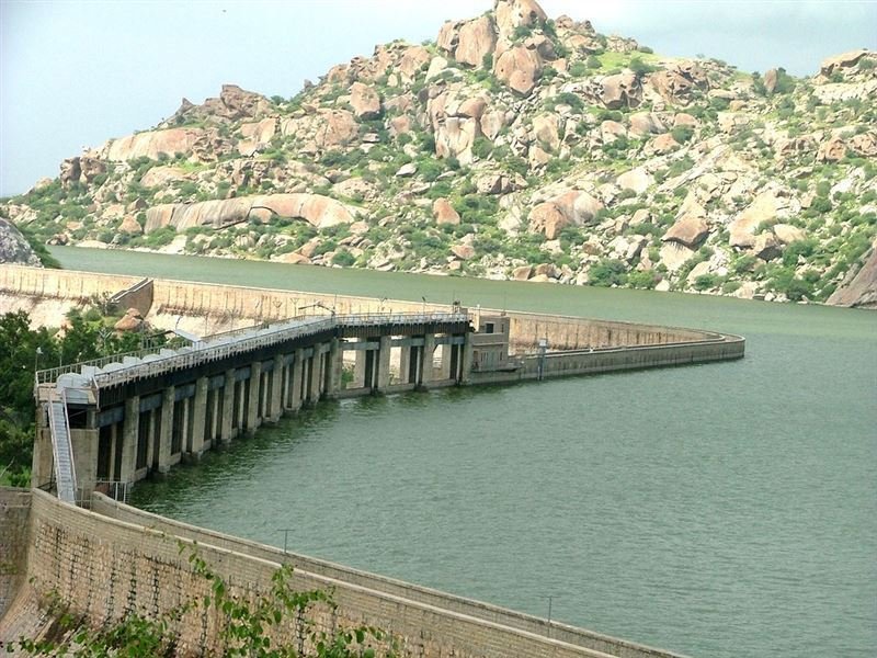 Map showing Jawai location in Rajasthan between Udaipur and Jodhpur