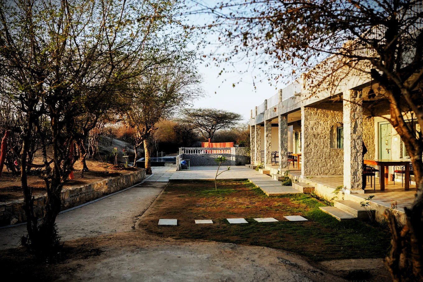 Rustic Jawai Resort The Rustic Jawai lodge and stone-built accommodation in Sena Village, Jawai Rajasthan